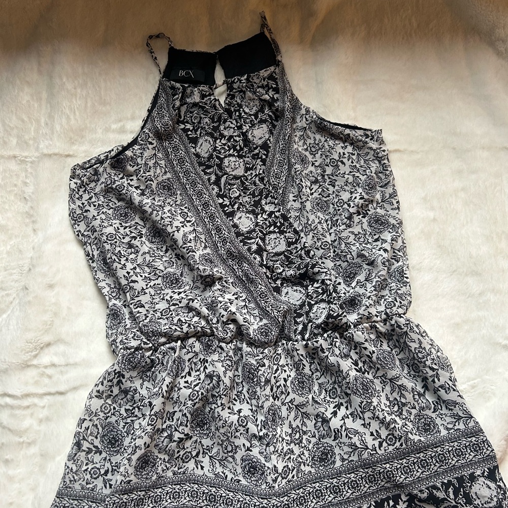 BCI Black and White Floral Dress